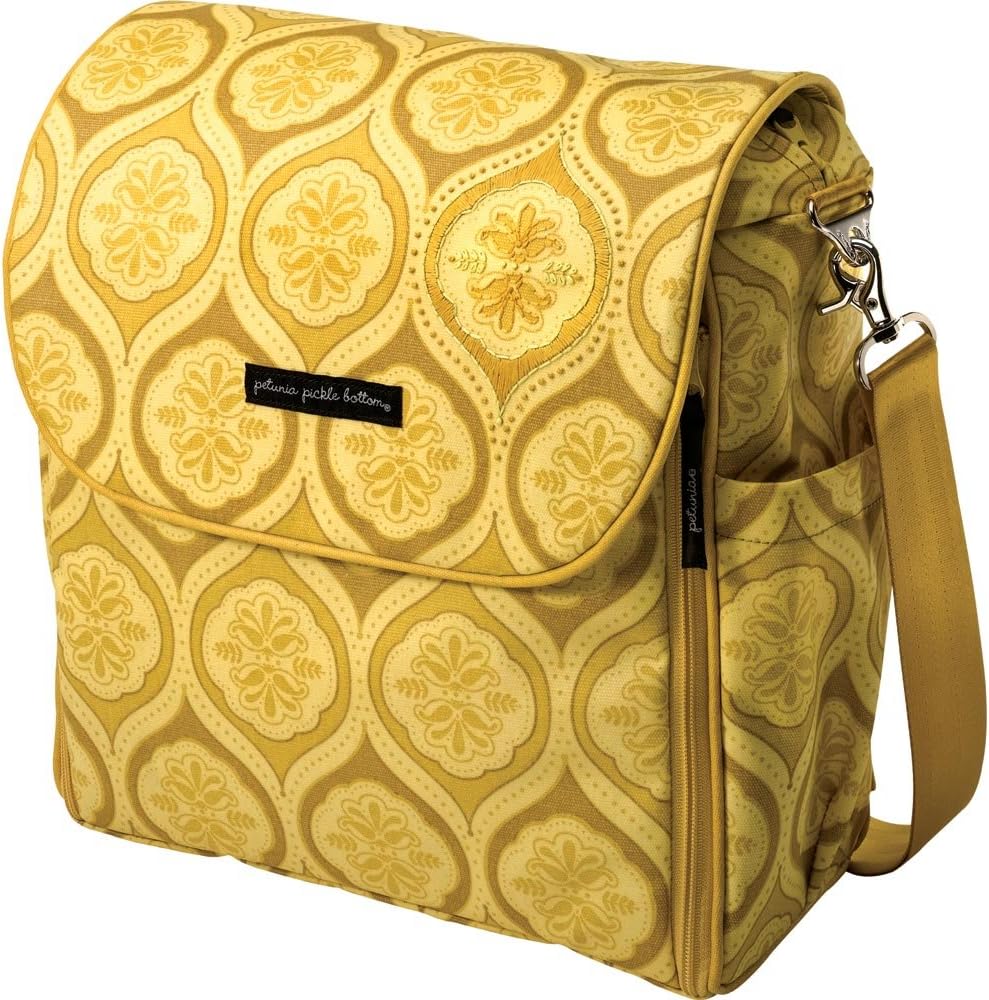 Petunia Pickle Bottom Women's Boxy Backpack Diaper Bag, Sunshine in Sardinia (Discontinued by Manufacturer) (Discontinued by Manufacturer)