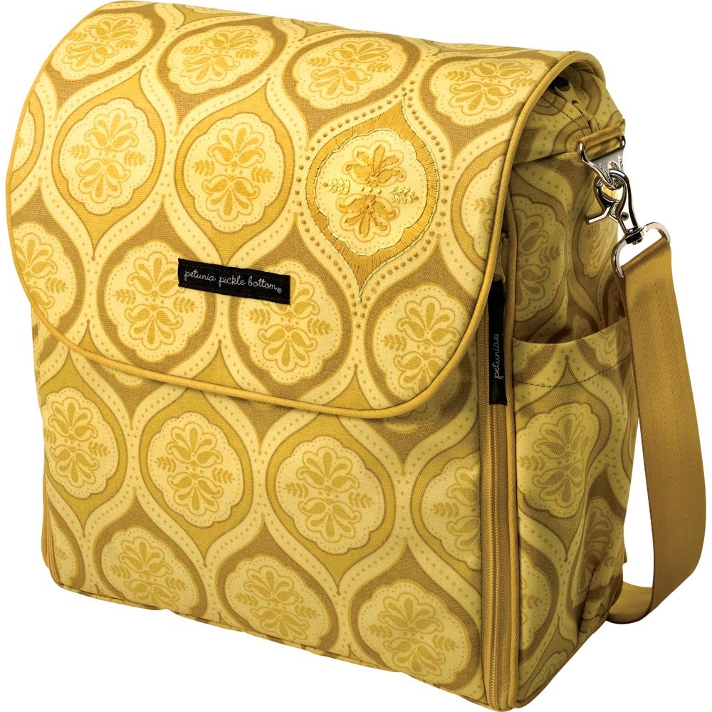 Petunia Pickle Bottom Women's Boxy Backpack Diaper Bag, Sunshine in Sardinia (Discontinued by Manufacturer) (Discontinued by Manufacturer)