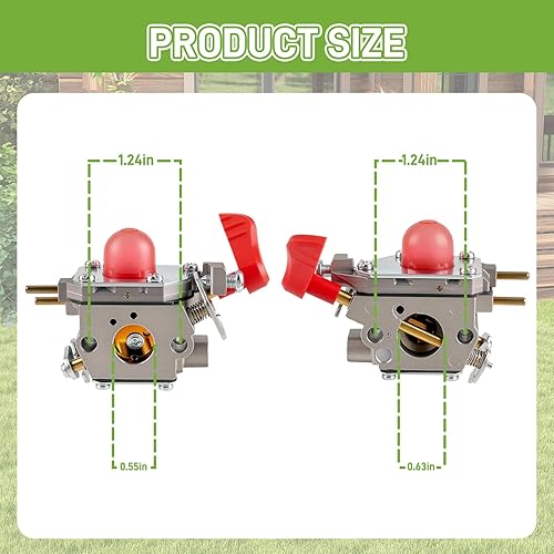 Miniatura 6 de C1U-W43A 545081857 Carburador con filtro de aire 545146501 para Zama C1U-W43 Poulan VS-2 BVM200FE GBV345 Craftsman 358794765 358794774 358794773