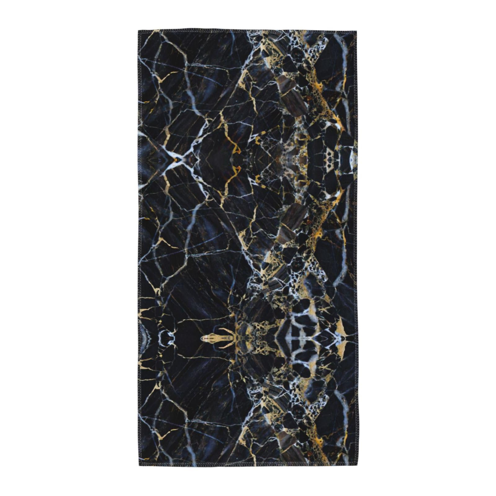 WYCZHY Colored Marble Printed Quick Dry Beach Towel For Camping Travel Vacation