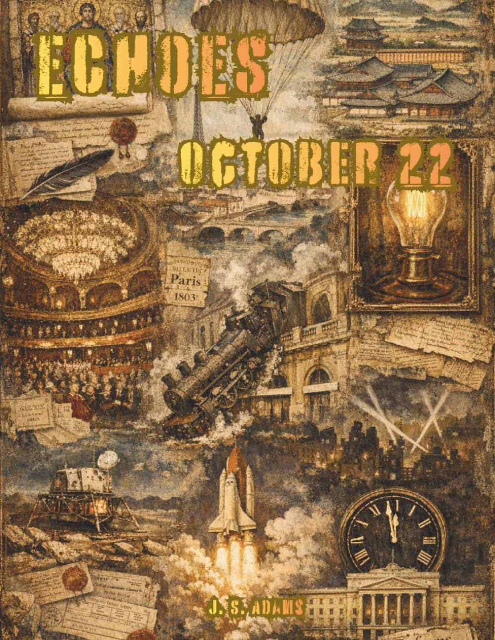 Echoes: October 22: A Coloring Journey Through October 22nd in History (Echoes: A Coloring Journey Through History)
