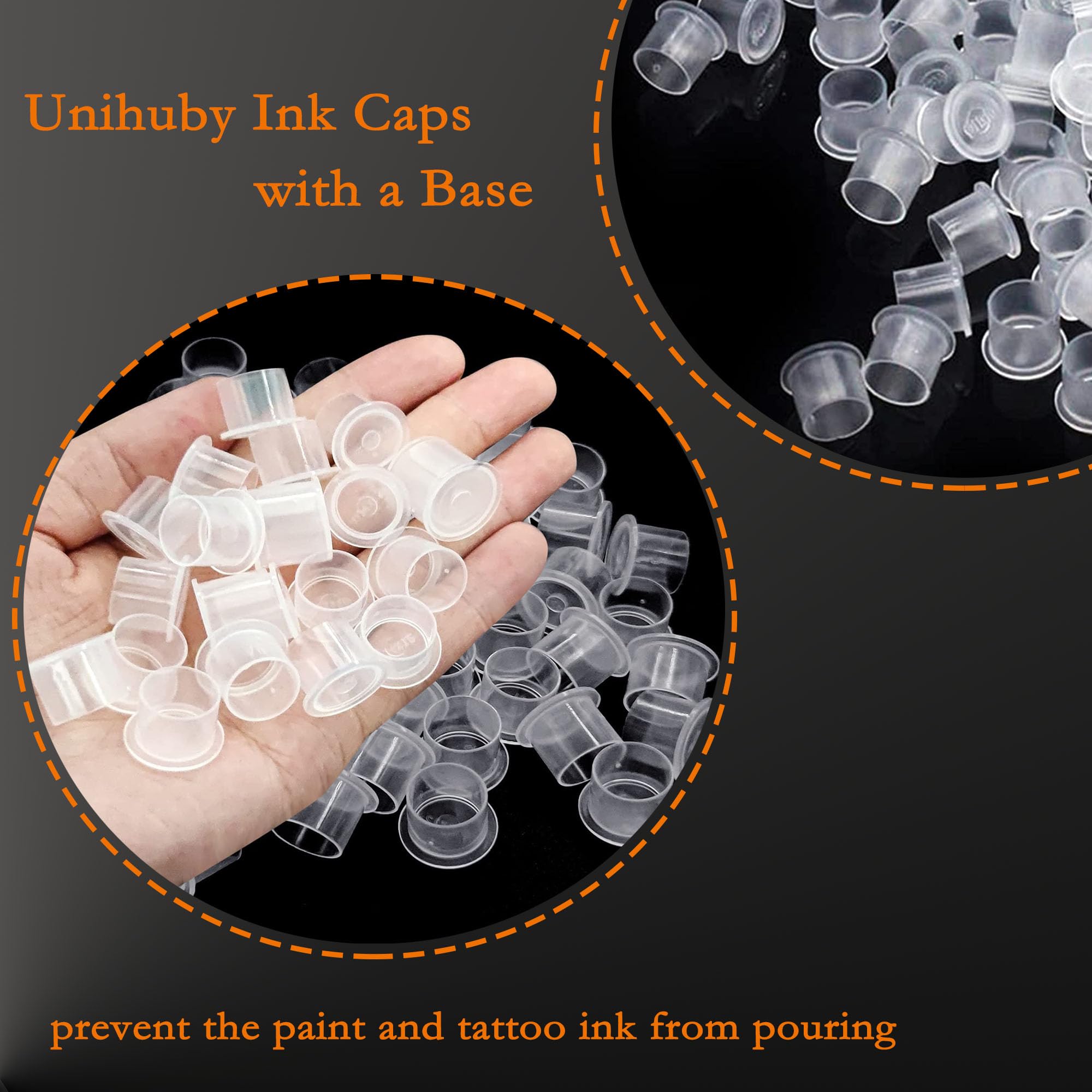20mm X 17mm Large Disposable Ink Cups – Pack Of 500, Tattoo & Art Supply