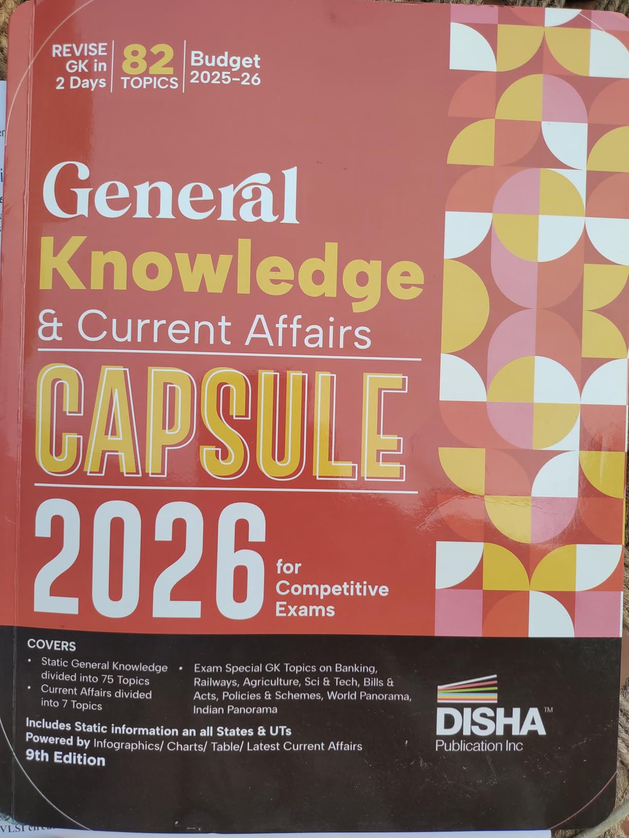 Disha's General Knowledge & Current Affairs Capsule 2026 for ...