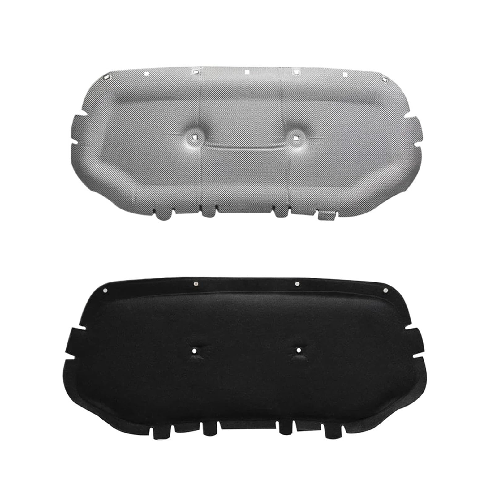 Fxfupo Aluminum Foil A Compatible For Vw Jetta Vs7 Compatible For Vw 2020~2023 Car Heat Sound Insulation Cotton Mat Fireproof Covers Interior Accessories