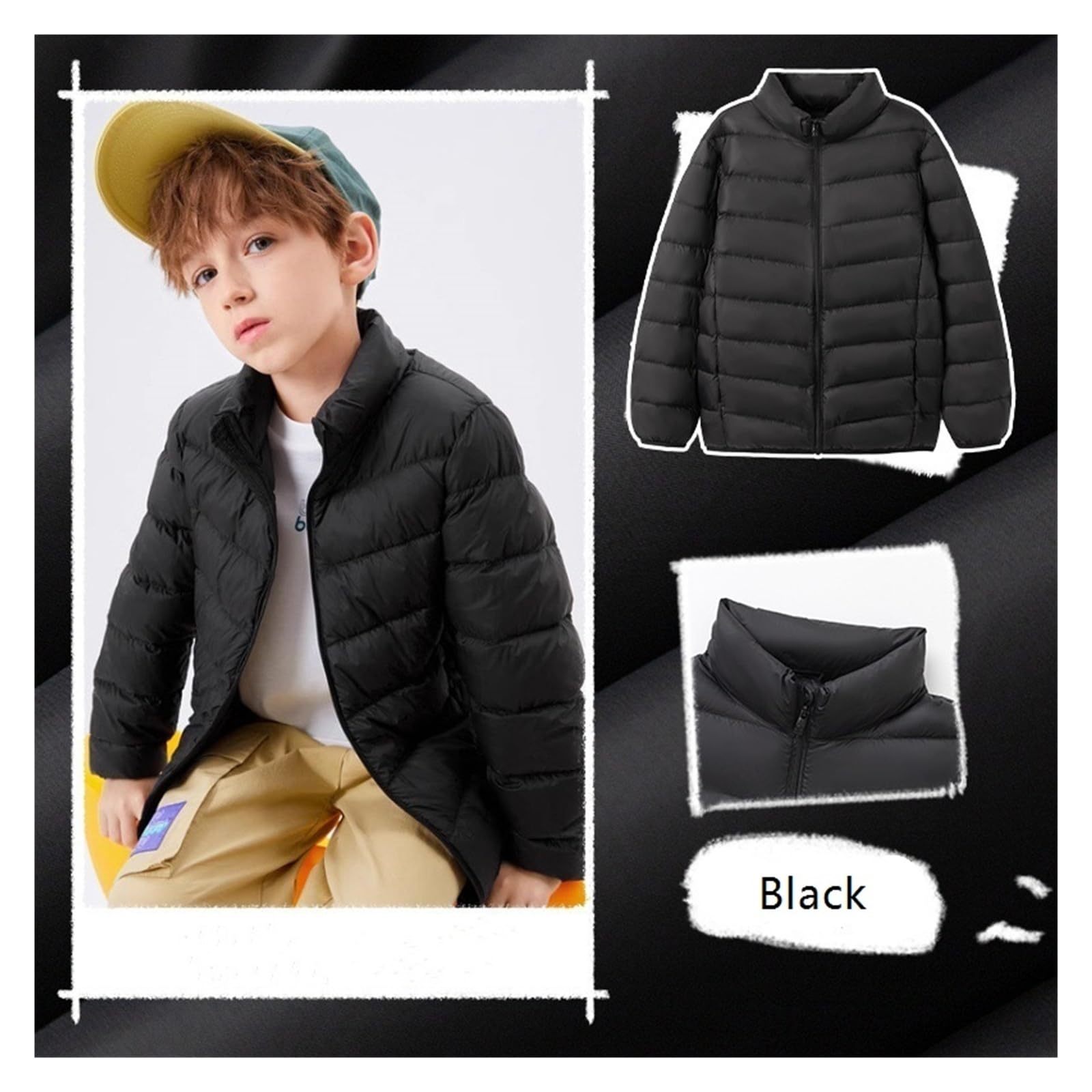 Cappotto invernale for ragazzi - Piumino pieghevole for ragazzi e ragazze, perfetto for le attività all'aperto boys winter coat