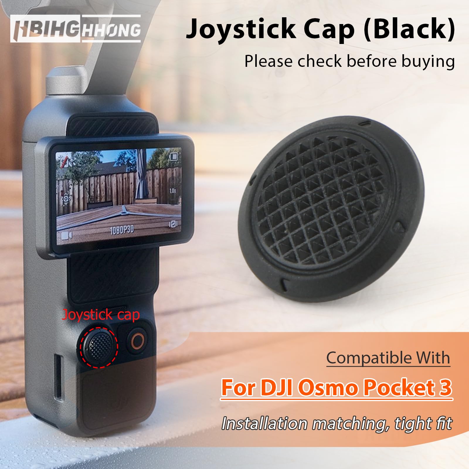 Amazon | DJI Osmo Pocket 3 ジョイスティック ボタンキャップ 交換用