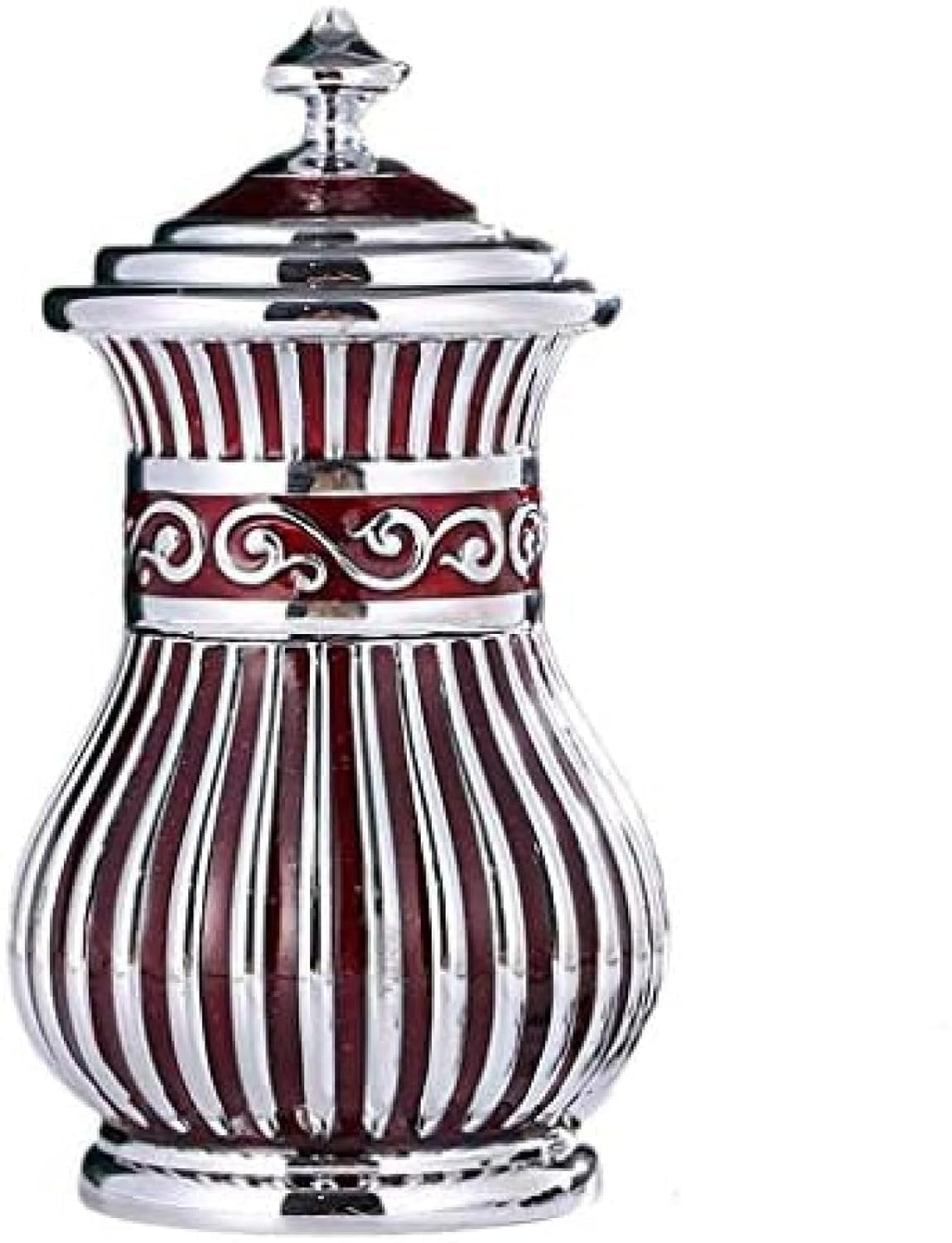 Creativo Automatico Portasigarette In Metallo, Distributore Retrattile Retrattile Con Pressa A Mano, Porta Sigarette Pop-up Per La Decorazione Soggiorno Ufficio,A