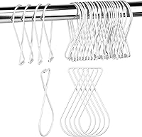 Vista 4 de Sratte 60 ganchos de techo colgantes para azulejos de techo, ganchos de techo colgantes para colgar en el aula, colgadores de azulejos suspendidos