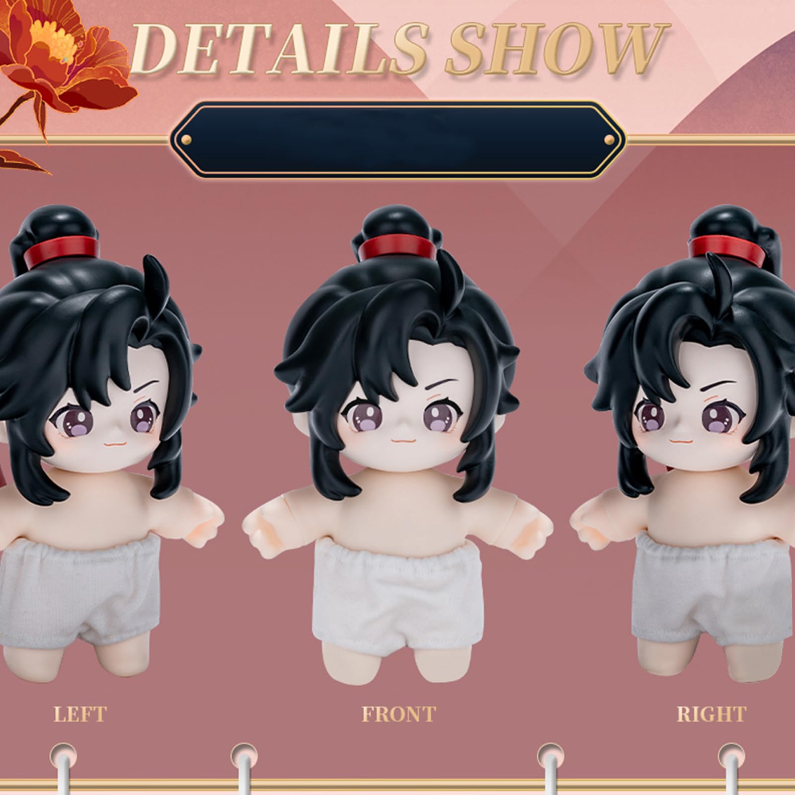 Amazon.com: CALEMBOU Anime Chibi Figure, Cute Xie Lian Hua Cheng