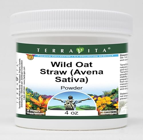 Paja de Avena Salvaje (Avena Sativa) Polvo (4 oz, ZIN 511667)