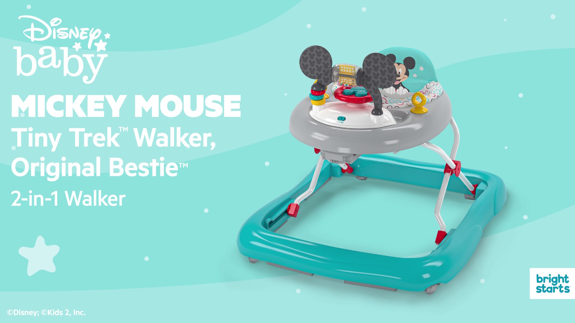 Amazon.com : Bright Starts Disney Baby Mickey Mouse Original