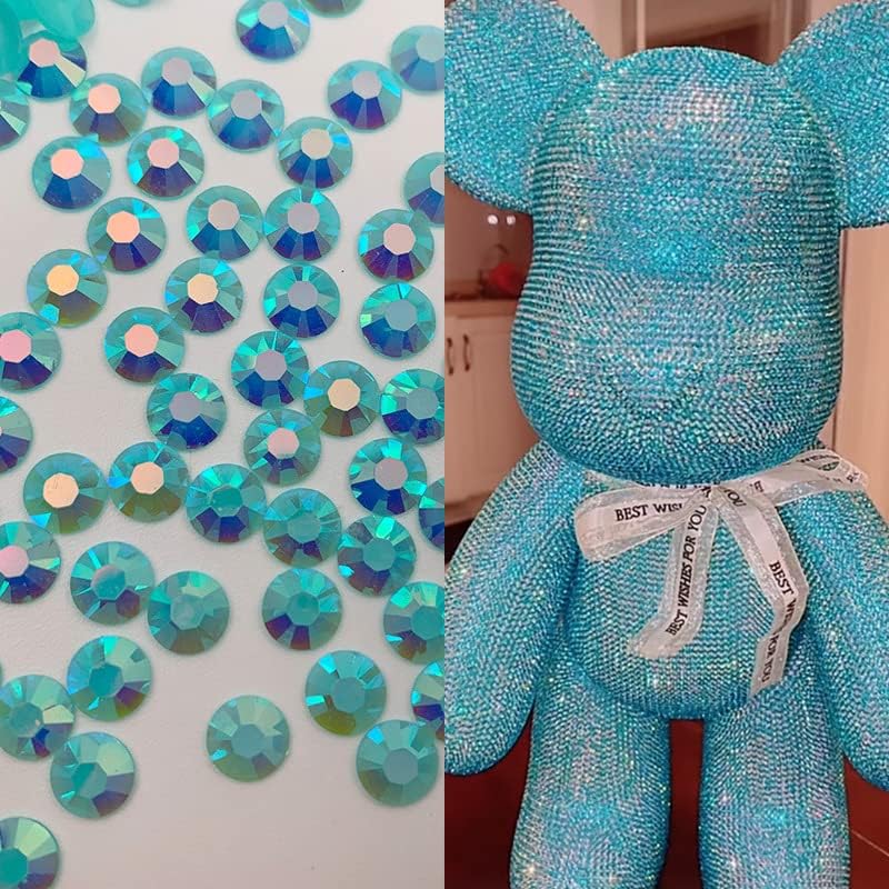 Miniatura 2 de HANDA - Juego de oso de peluche 5D de diamantes 5D de 13.4 pulgadas, oso sombrío, oso sombrío, con diamantes de imitación, hecho a mano, regalo para