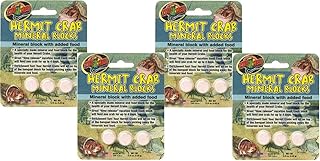 (4 Pack) Zoo Med Laboratories Zoo Hermit Crab Mineral Blocks
