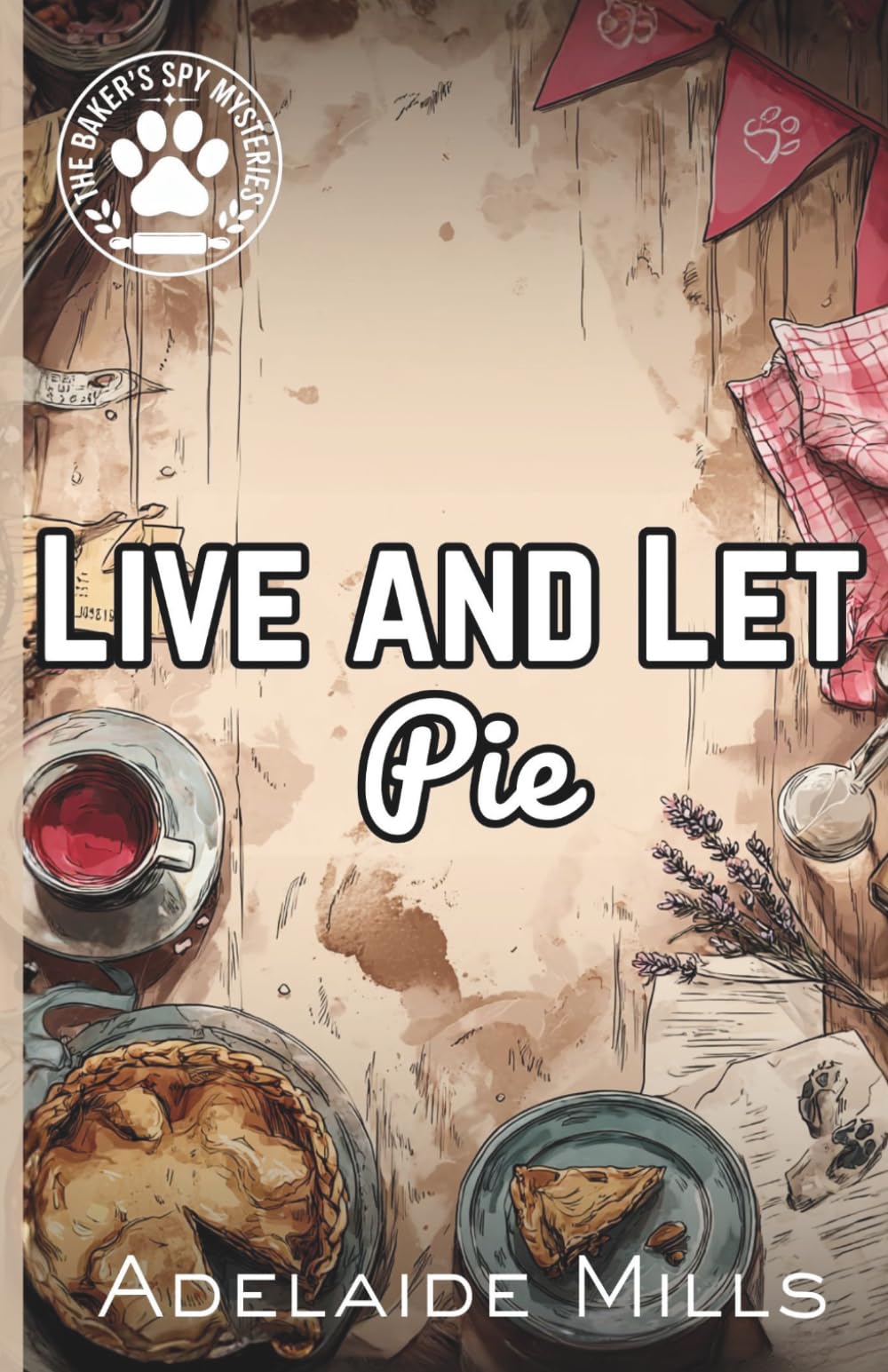 Live and Let Pie: A British Senior Sleuth Cozy Mystery (The Baker's Spy Mysteries Book 2)