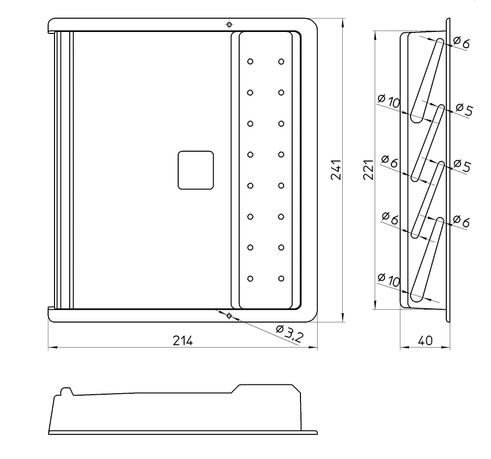 Amazon.co.jp: SANEI(サンエイ) 包丁差し 包丁4本収納用 薄型