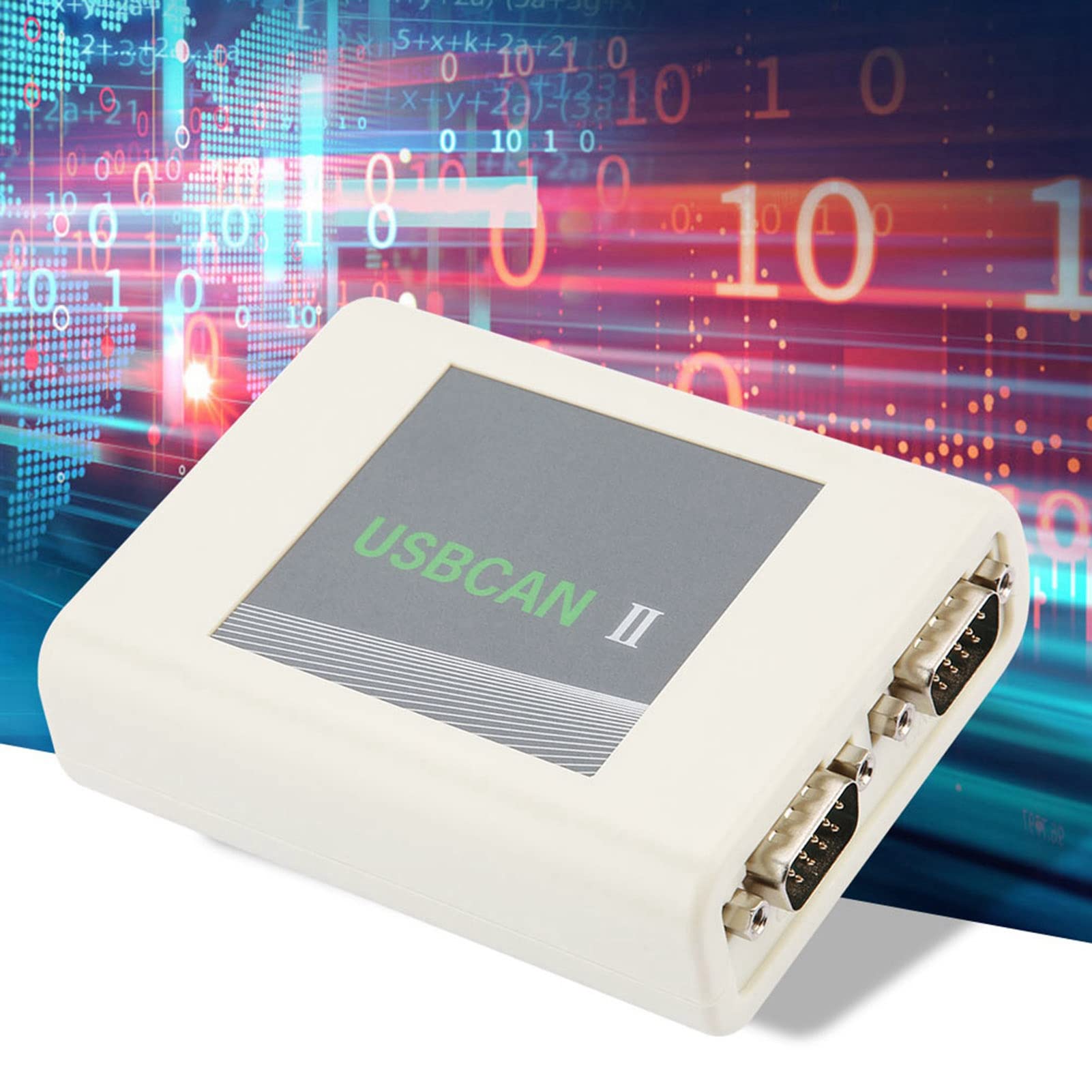Generic Zweikanaliger USBCAN II-Debugger in Industriequalität für Hochgeschwindigkeits-CAN-Datenanalyse, Feldbustests und Automobilelektronik, Kompatibel mit PC – Geeignet für Industrielle Steuerung