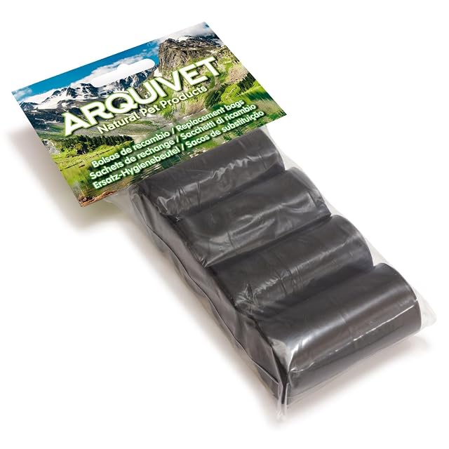 Foto 2 de 5 de Arquivet Bolsas de recambio - excrementos de perros - 4 rollos x 20 bolsas