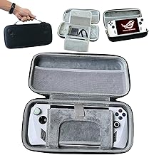 KERESLINA ROG Ally Handheld Case - Perfect Companion for ASUS ROG Ally Gaming Handheld & Accessories, Featuring Spacious Hard Case for AC Adapter, Power Bank.