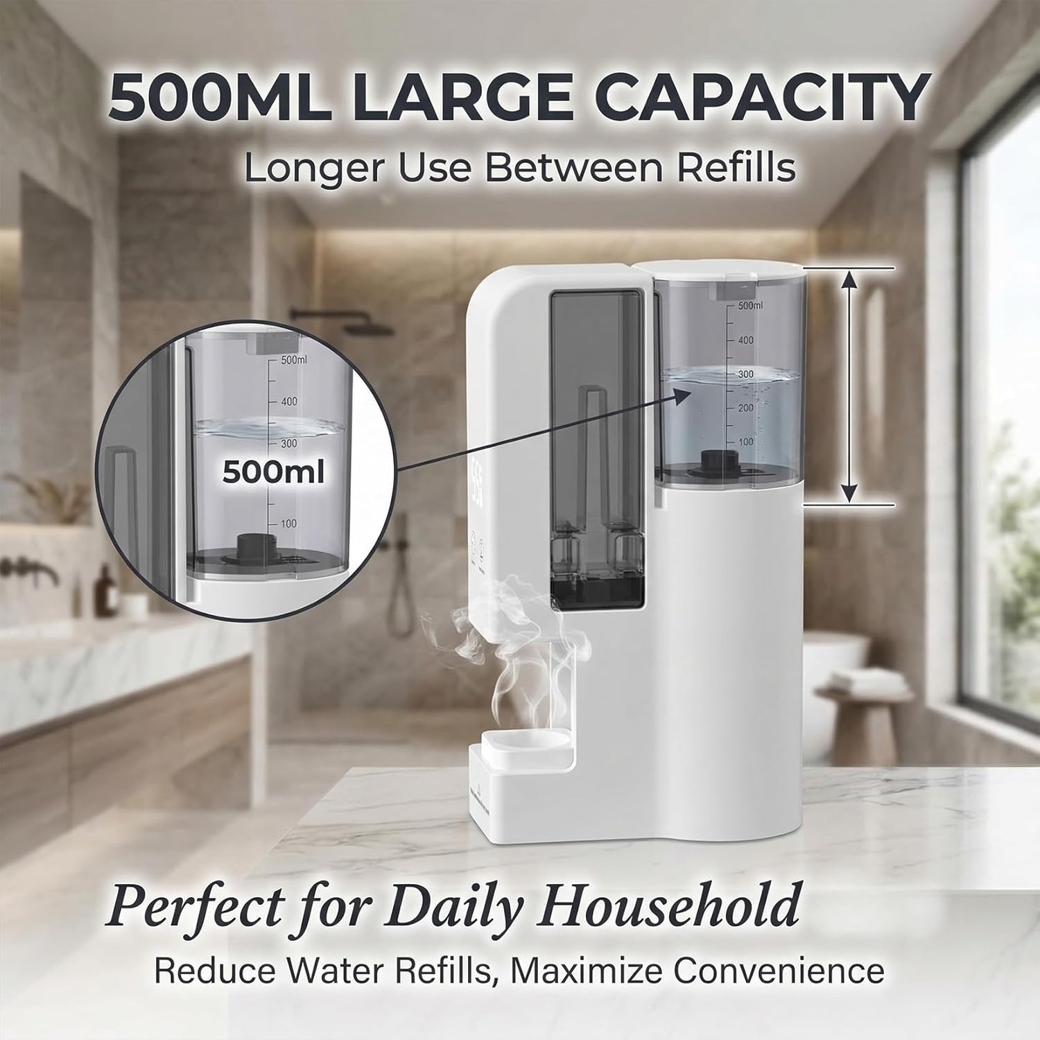 Automatic Hot Towel Dispenser, Face Towel Warmer 5-Second Rapid Heating, 55°C Constant Temp Heated, Suitable for Skincare, Cleansing and Physical Therapy. (100towel)