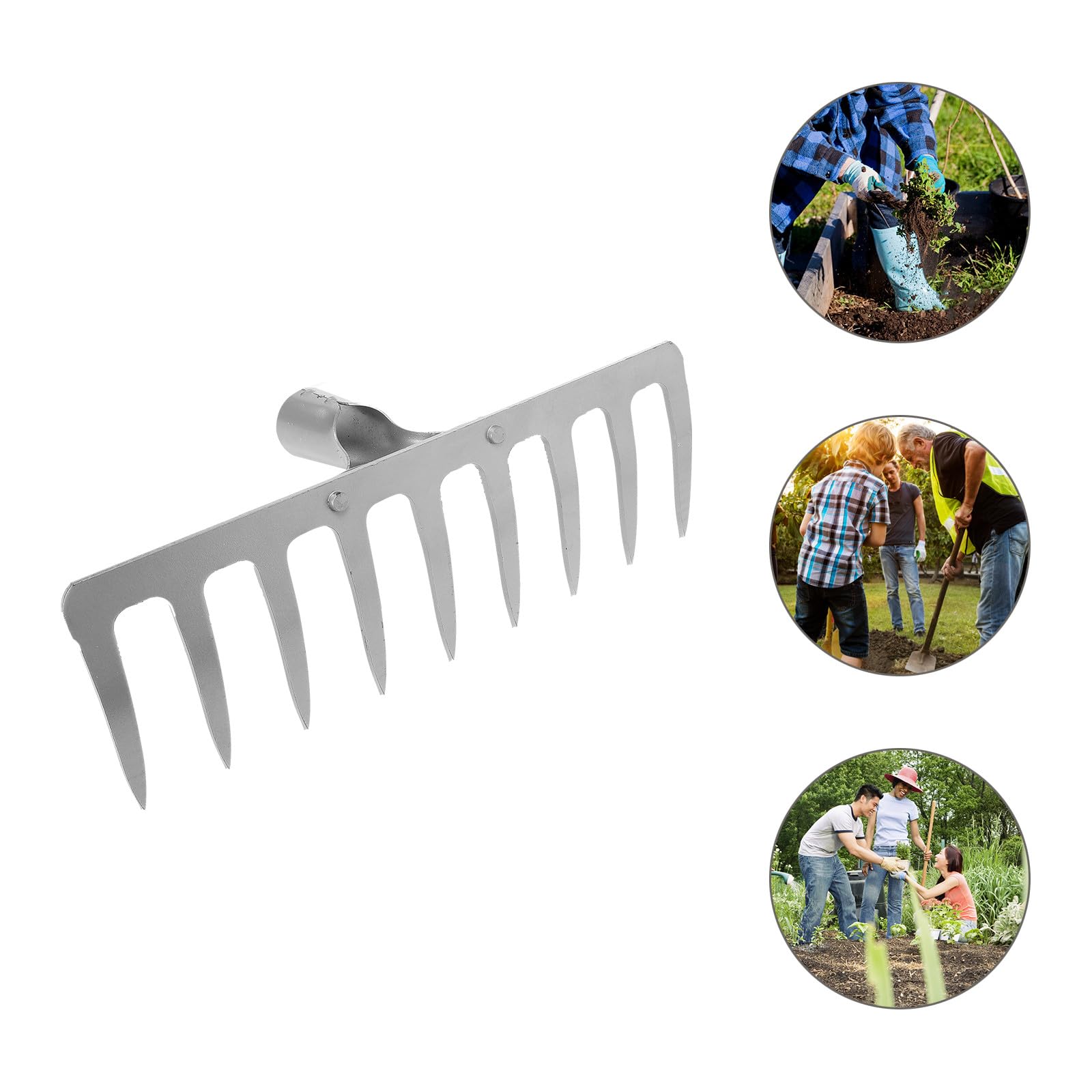 Juego de Herramientas de jardinería portátiles: Pala de poda, rastrillo pequeño, pulverizador, Estuche para Herramientas, Kit de Accesorios de jardinería para Plantar al Aire Libre.