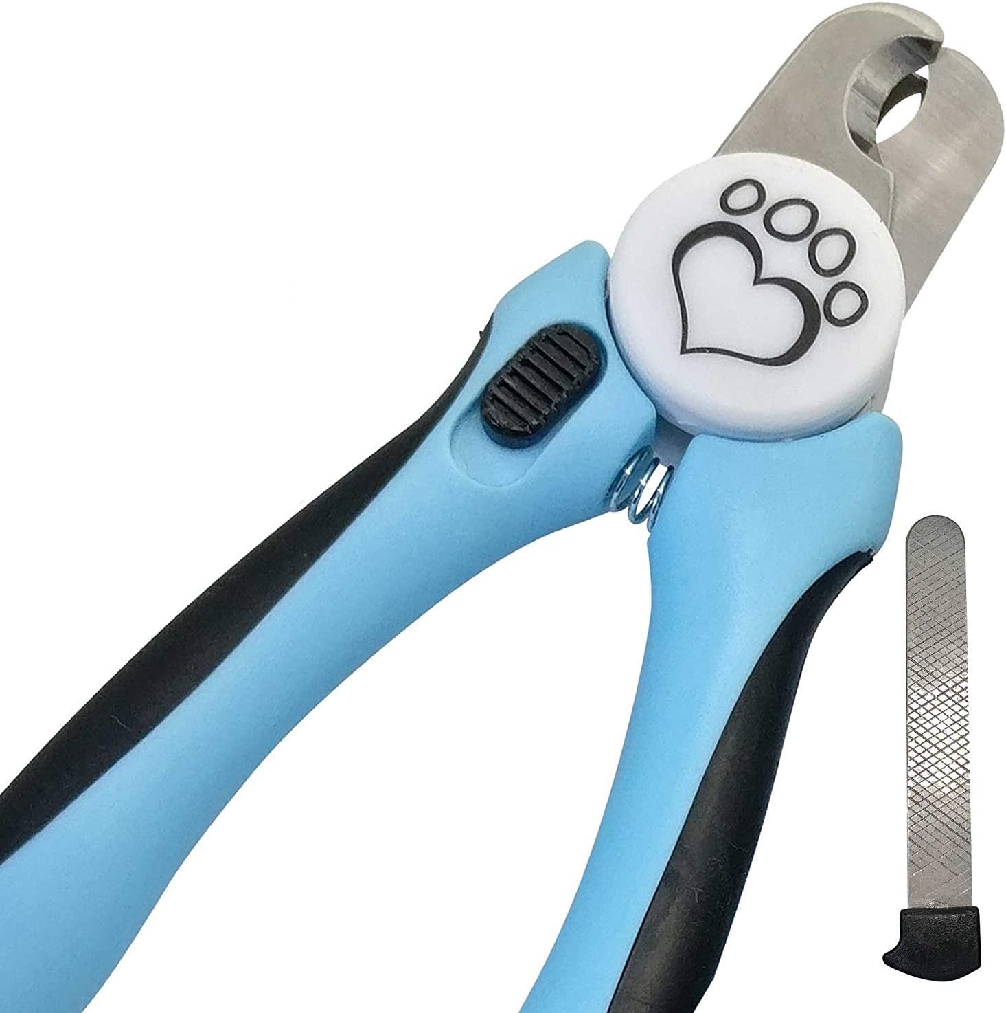 Smarter Paws Professional Dog Nail Clippers Set with FREE E-BOOK, Video guide and Nail File included