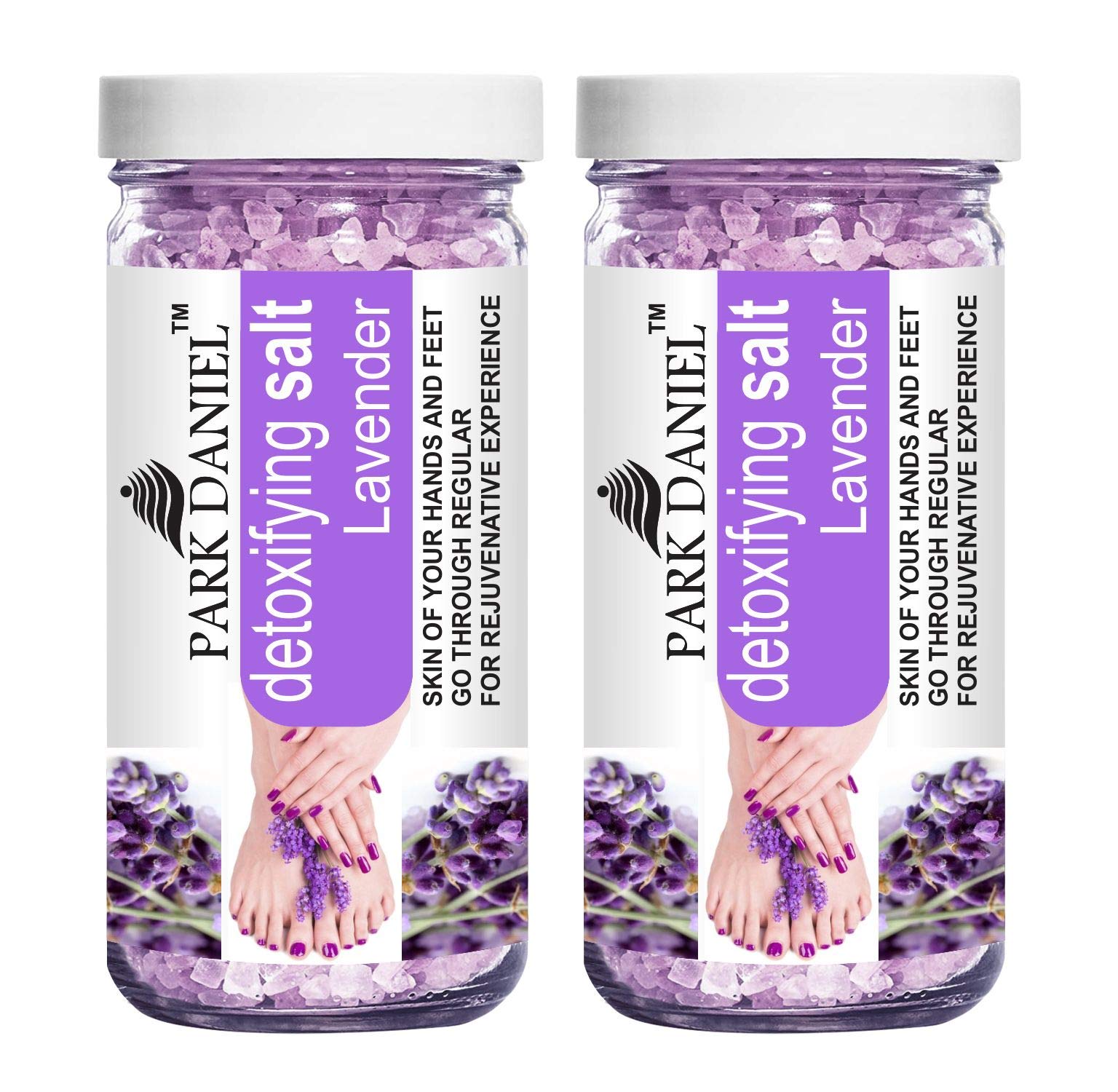 Park Daniel Premium Lavender Bath Salt- For Soothing & Relaxation -Pedicure & Manicure Salt Combo Pack Of 2 Jars of 200 gms(400 gms), Multicolour-picture-18
