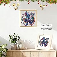 Vista 8 de Qiuenisray Rompecabezas de 500 piezas para adultos, rompecabezas de pulpo de madera, rompecabezas geniales certificados FSC, pieza de rompecabezas