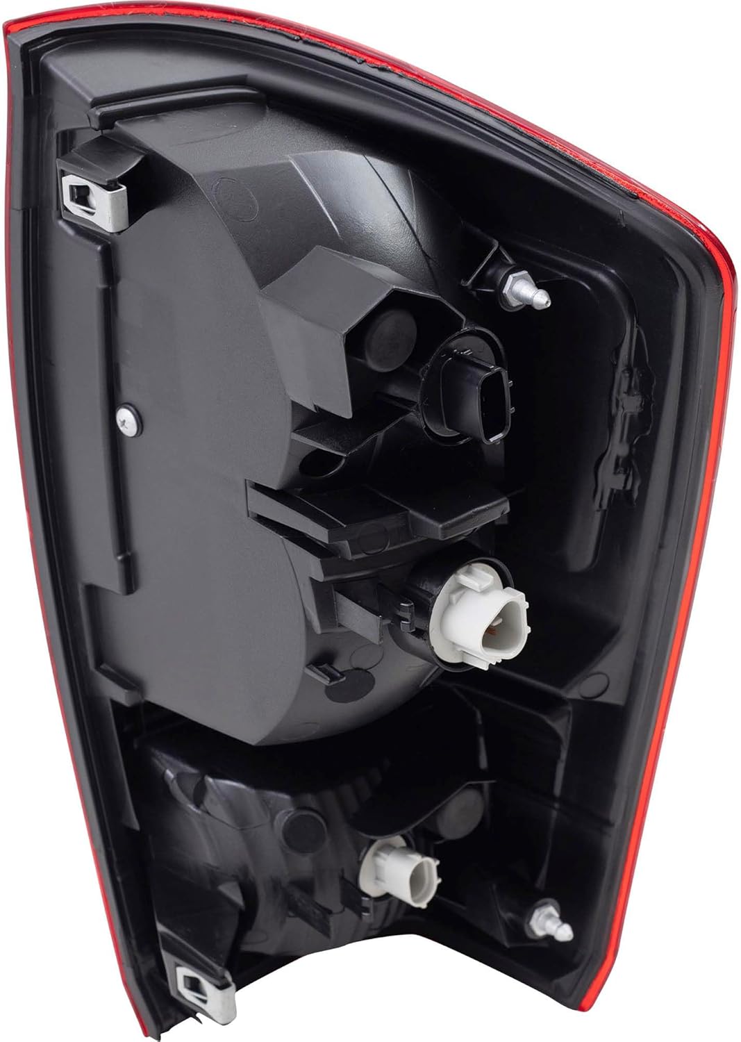 Brock Tail Light for 2016-2019 Tacoma SR/SR5 Red Bezel-Clear Back-Up Light Lens 8156004170 Left TO2800197