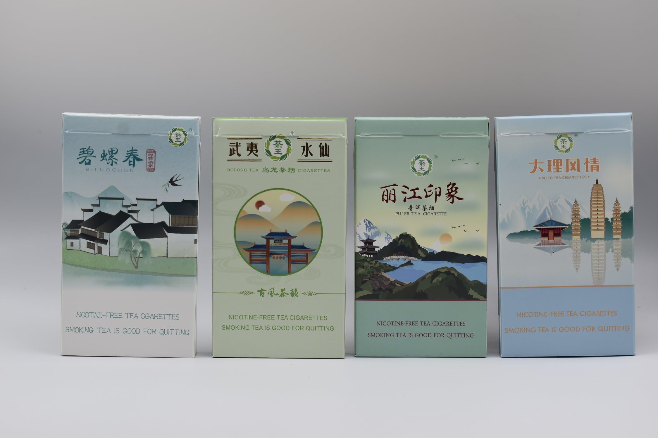 WOAIK Herbal Cigarettes, Nicotine Free, Tobacco Free