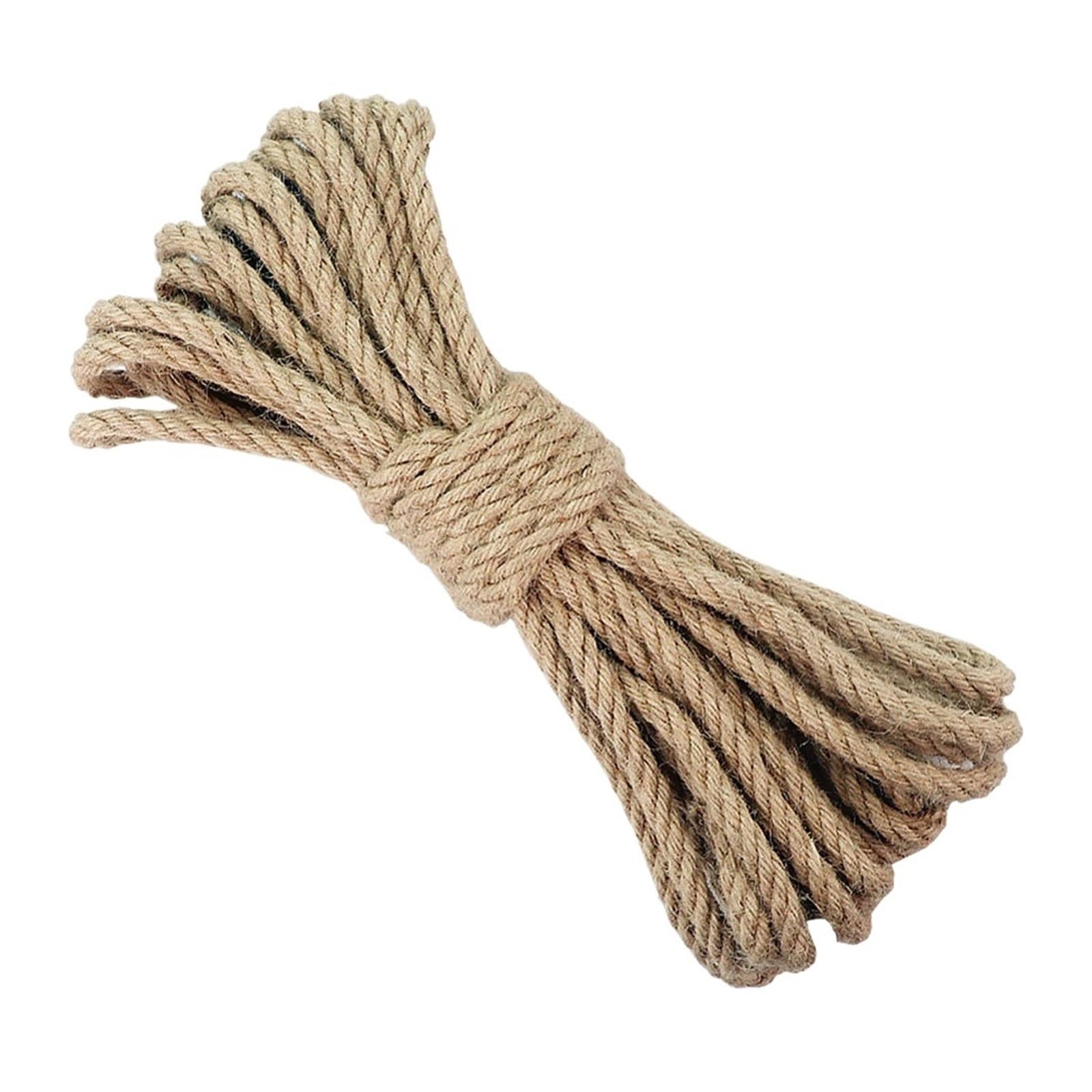 10mm 10M Vintage Jute Twine Rope String Crafts