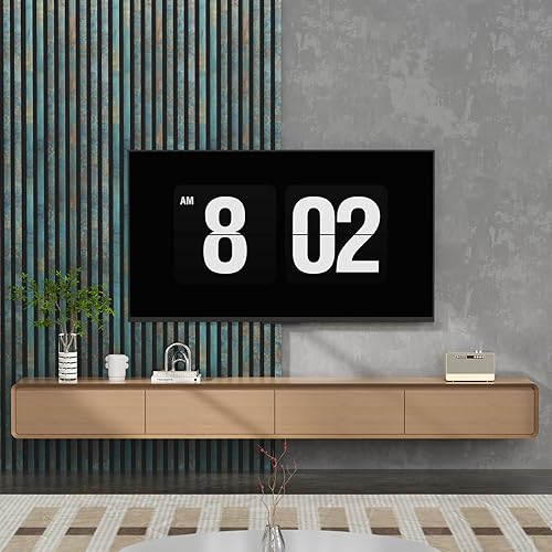 Miniatura 8 de Paneles de pared de listones de madera acústica, paneles insonorizados de óxido verde azulado antiguo para decoración de pared interior, diseño