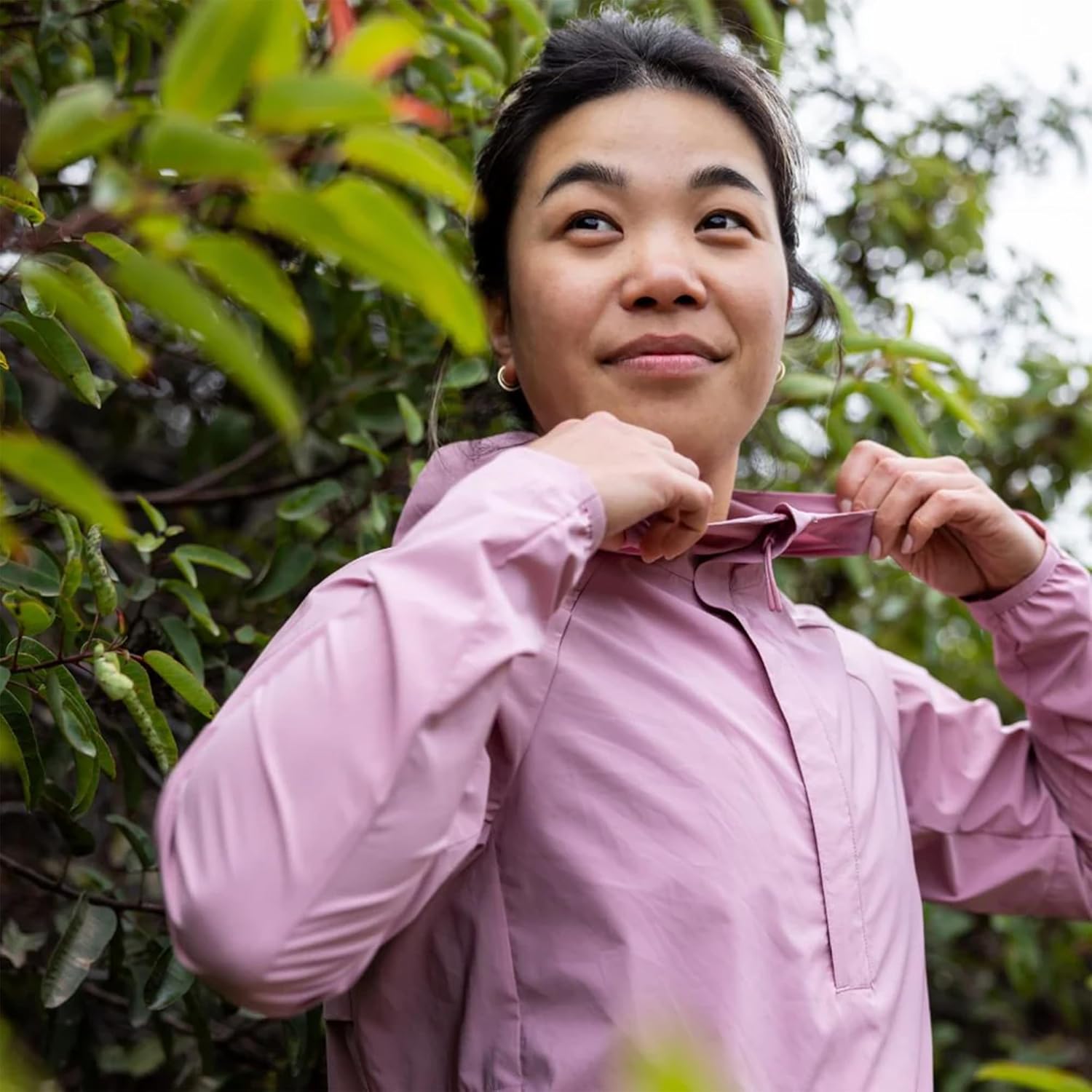 Wild Rye Women’s Alden Anorak Windbreaker, Water-Resistant, Quick-Dry, Packable Hooded Jacket for Hiking, Running & Cycling