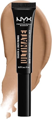Miniatura 8 de NYX PROFESSIONAL MAKEUP Ultimate Shadow & Liner Primer, medio profundo + forro de tinta épica, negro (paquete de 2)