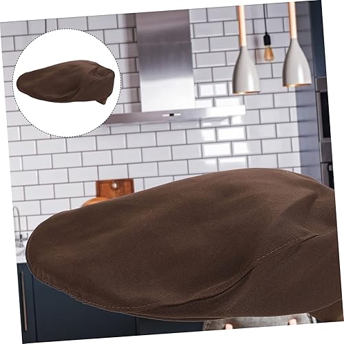 Miniatura 9 de SHOWERORO Chef Hat Beret for Men Kids Food Cap for Men Classic Waiter Hat Baker Beanie Chef Beanie Food Service