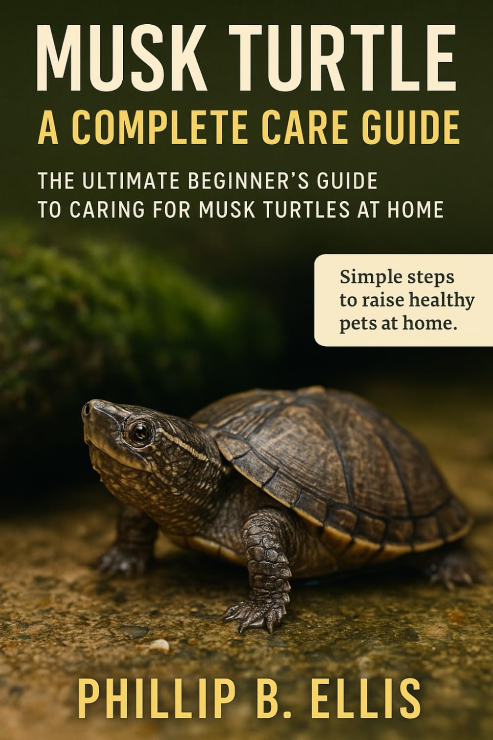 MUSK TURTLE: A COMPLETE CARE GUIDE: The Ultimate Beginner’s Guide to Caring for Musk Turtles at Home