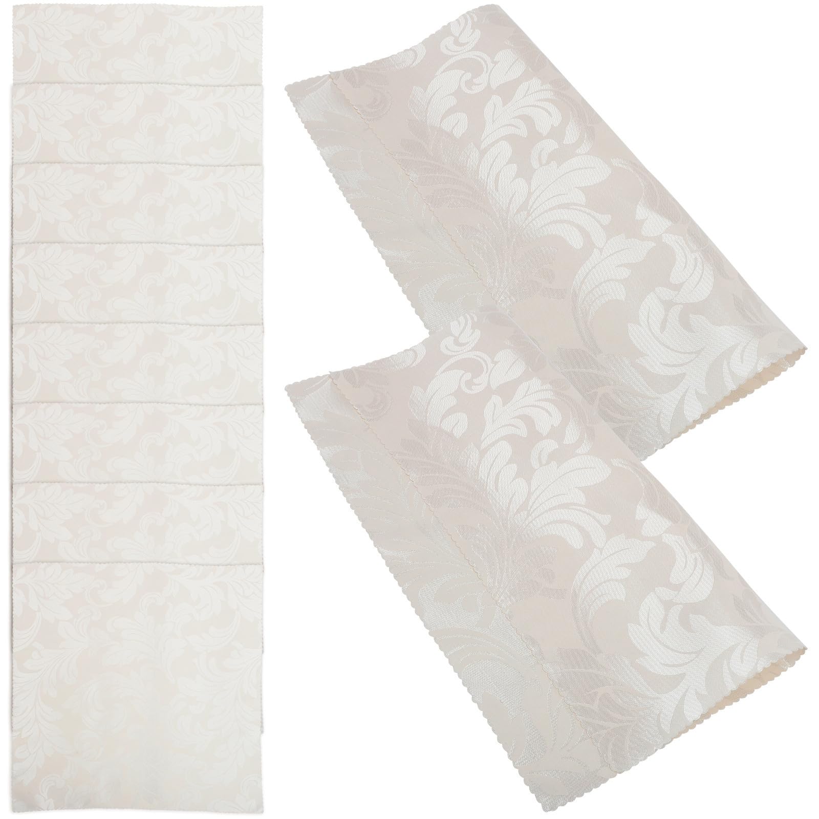 Servilletas de tela NUOBESTY beige para vestir tu mesa de fiesta con elegancia