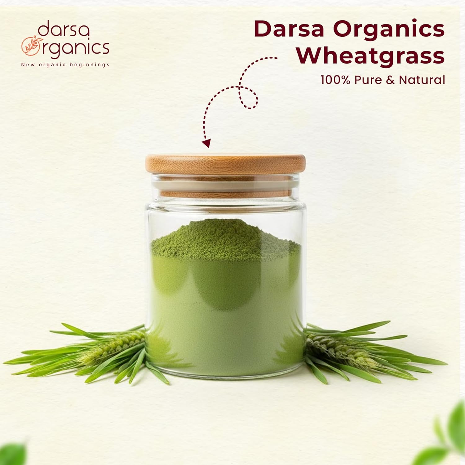 Wheatgrass Powder 1 lb - Premium USDA Organic Wheat Grass, Fine-Milled Green Powder for Smooth Mixing - Non-GMO, Vegan, and Gluten-Free, Fresh-Sealed Resealable Pouch - Image 3