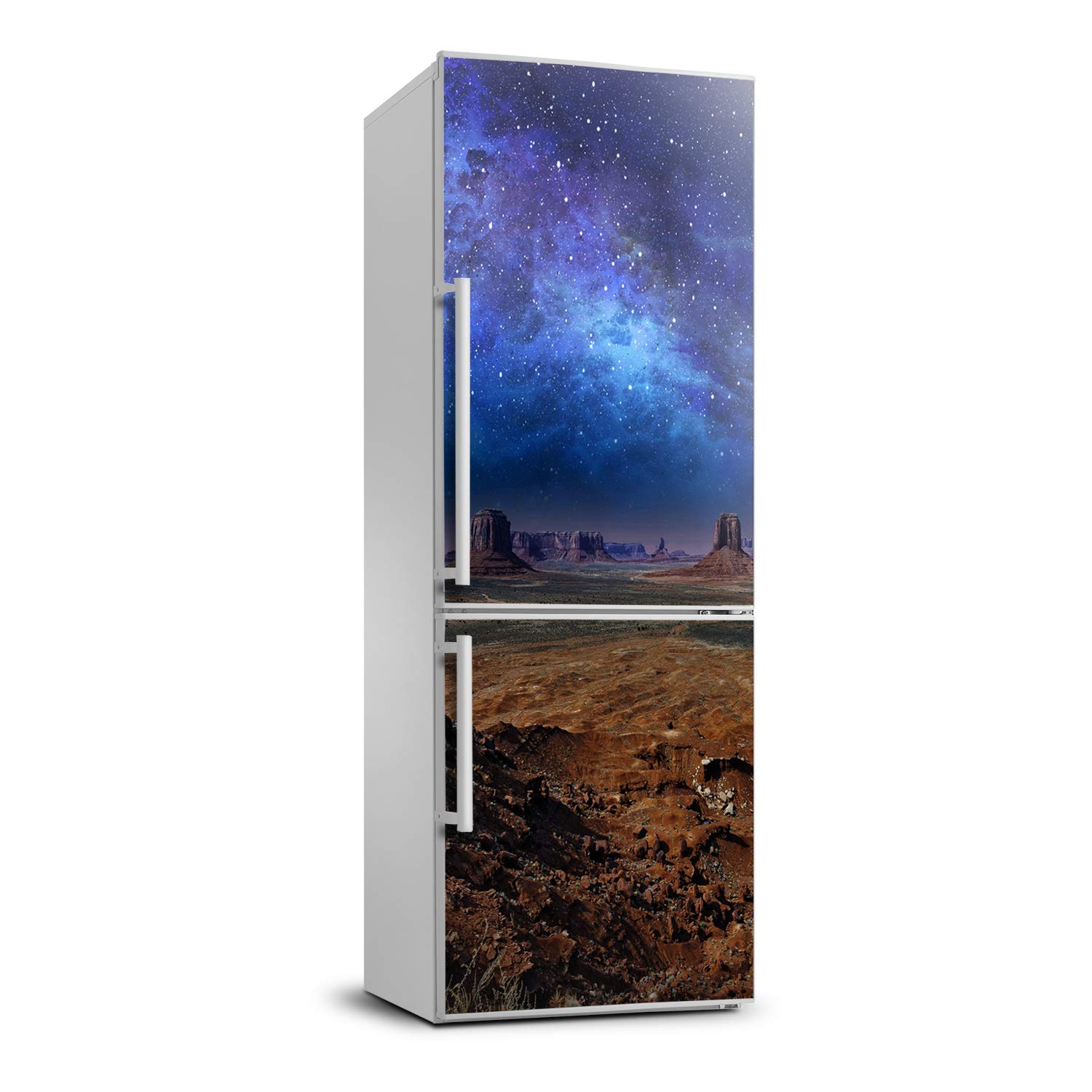 Autocollant frigo ciel étoilé 60x180cm pour relooker votre cuisine