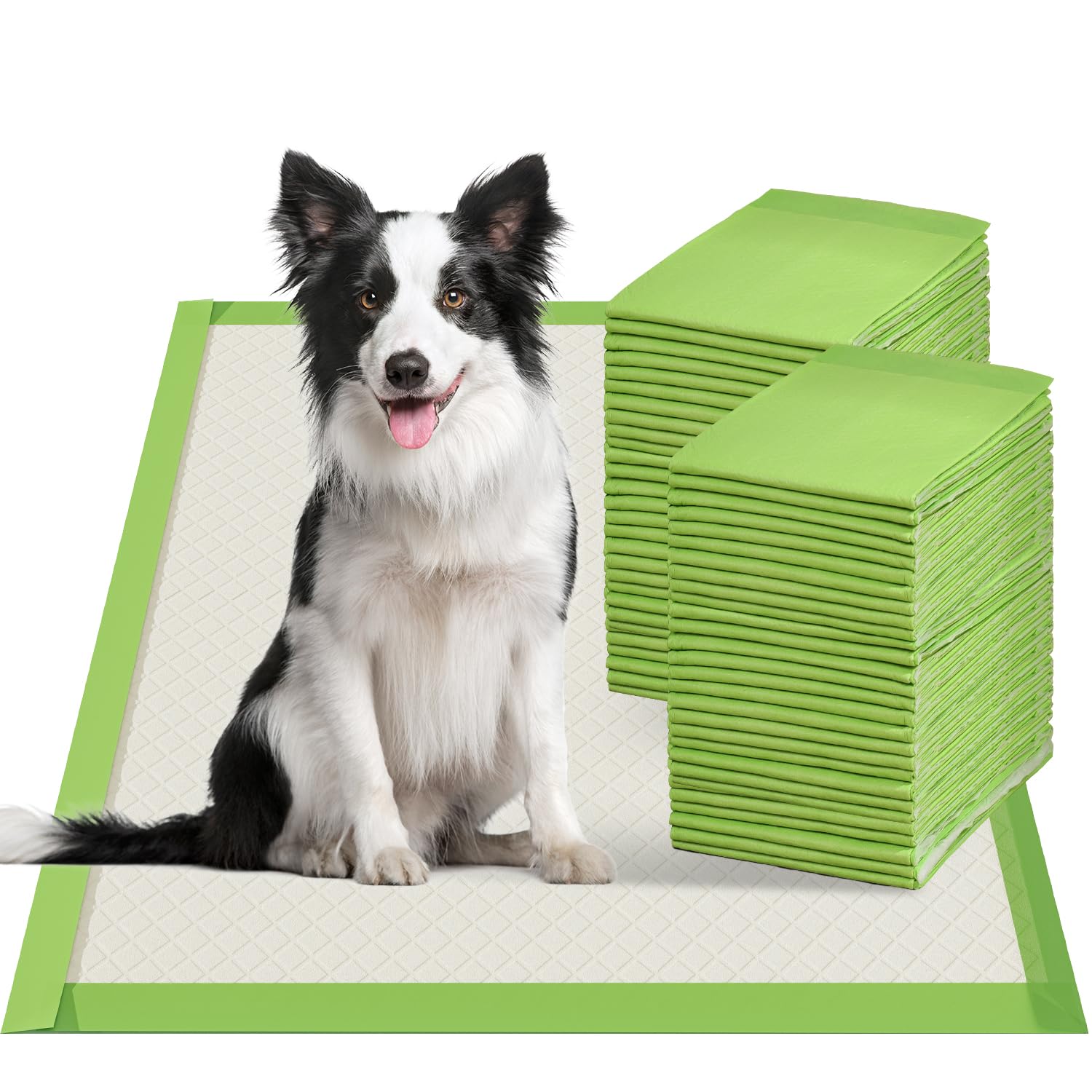 Gardner Pet Welpenunterlagen, 70x85cm Große Pipi Matten für Hunde, Super Saugfähige Welpen Unterlagen, 6-lagige Auslaufsicher Trainingspads für Hunde, Schnelle Trocknung Hunde Pipi Unterlagen 50 Stück