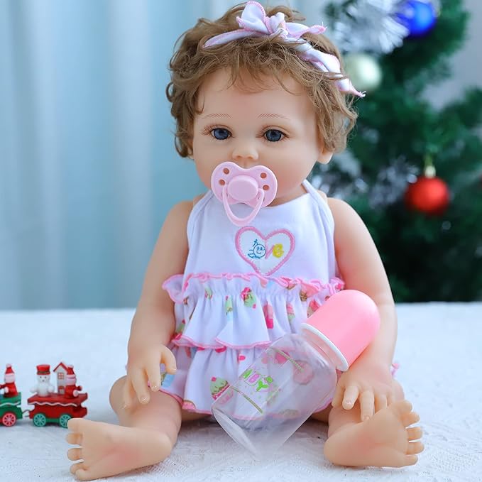 SYP Reborn Doll Girl 20inch 50cm Realistic Reborn Babies Girls Handmade