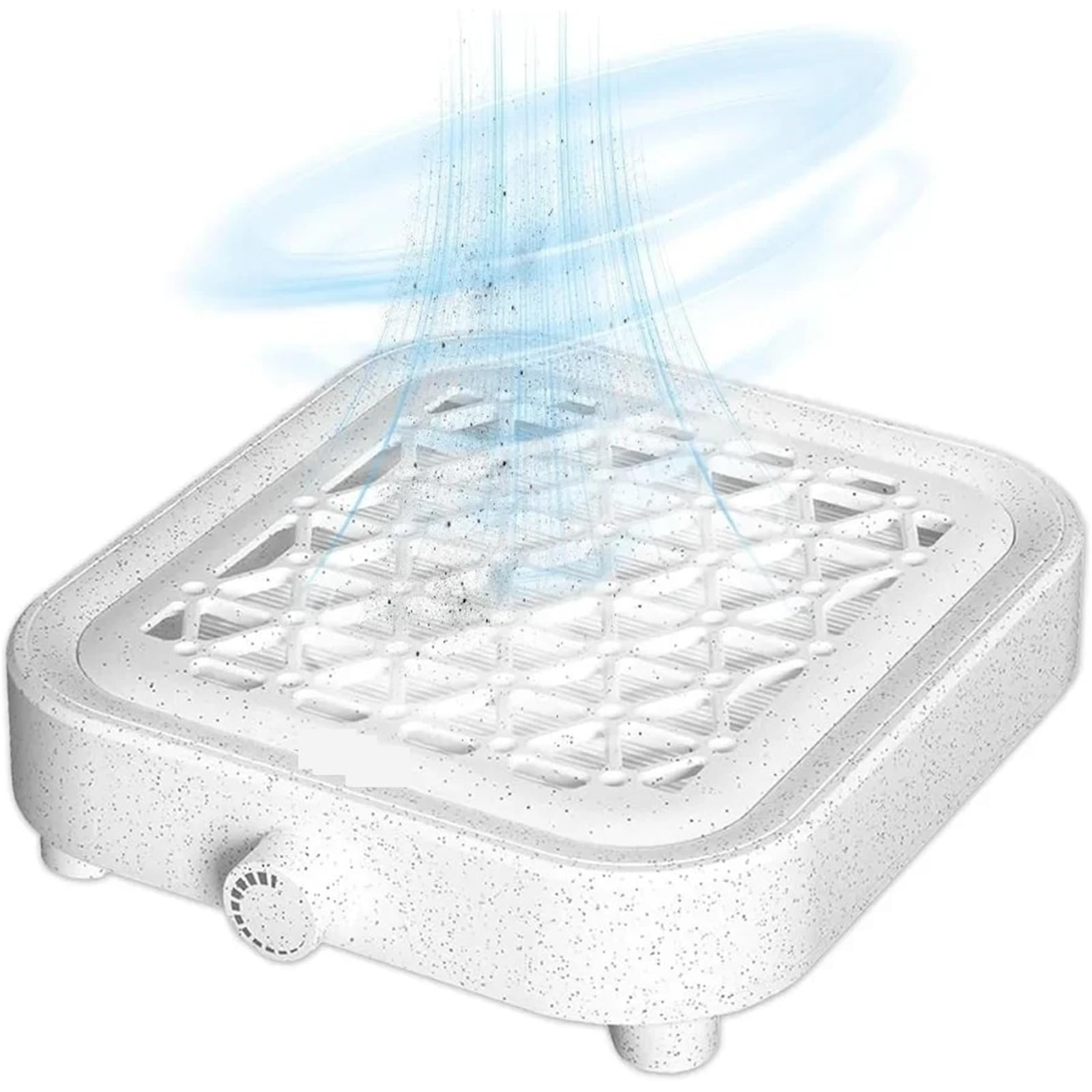 Aspiratore Unghie Aspiratore di polvere for unghie silenzioso, potente, compatto, for la tecnologia delle unghie con filtro riutilizzabile, aspirazione a 4000 giri/min, senza spazzole.