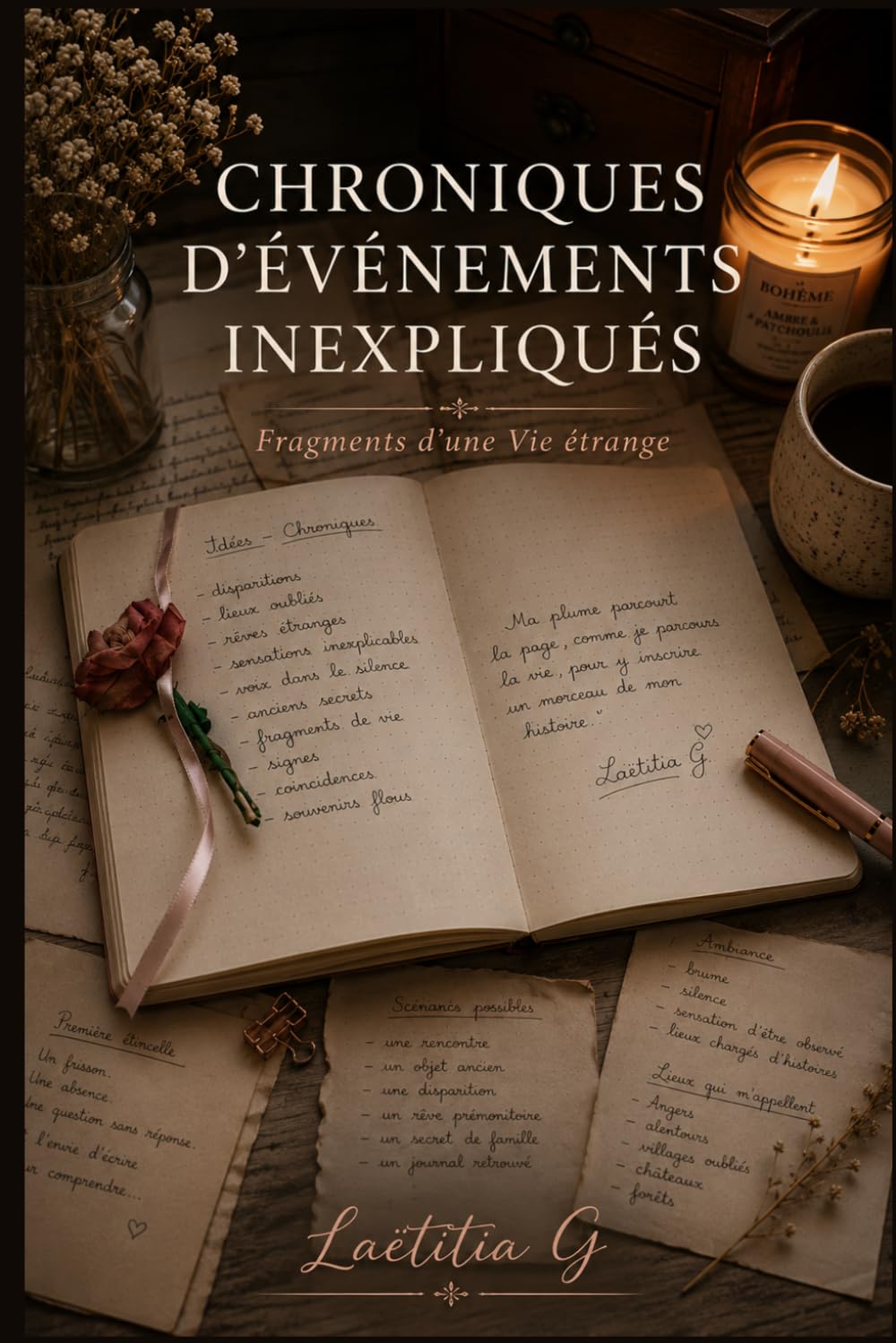 Chroniques d'événements inexpliqués: Fragments d'une vie étrange