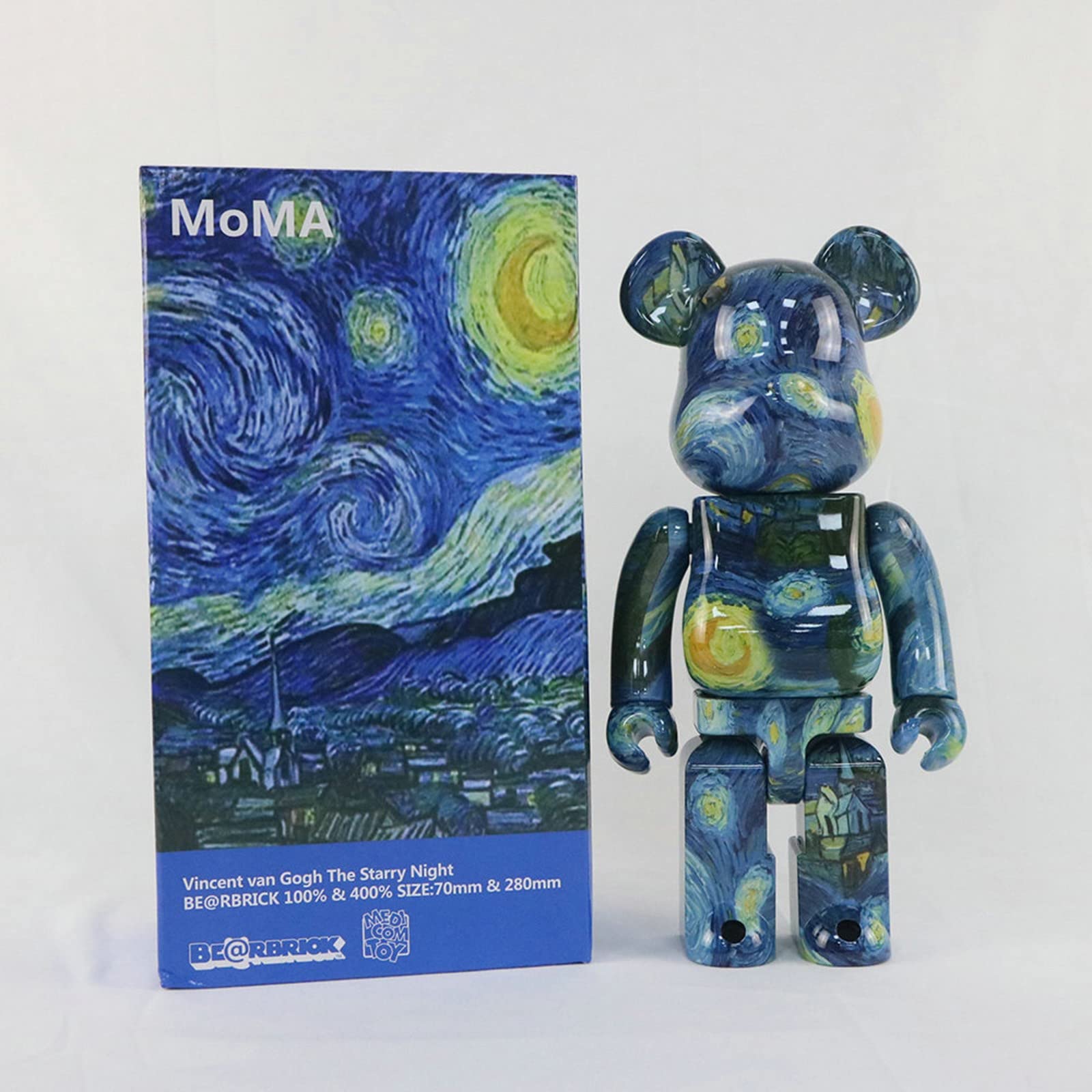 MEDICOM TOY - 新品未開封Starry Night BE@RBRICK 100％＆400％ゴッホ メディコム・トイ×MoMAデザインストアの限定ベアブリック