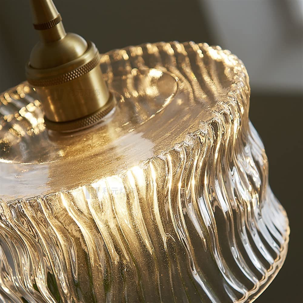 Japońska lampa wisząca z falą wody