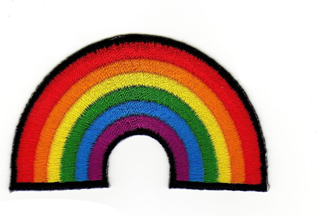 Rainbow Sew-On Badge / Iron-On Patch