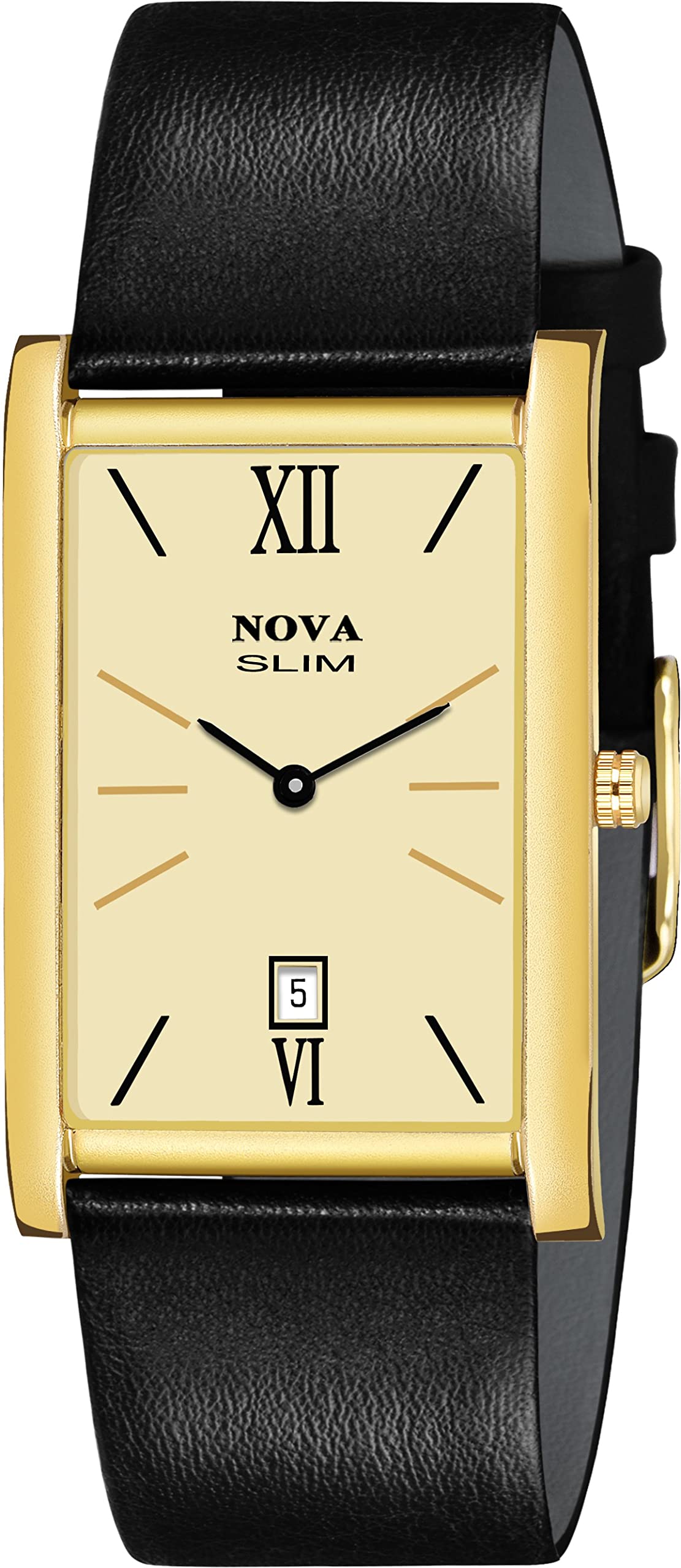 NOVA Ultra Sim Date Series Analog Watch - for Men (B0BR5J1JS8) Amazon Price History, Amazon Price Tracker