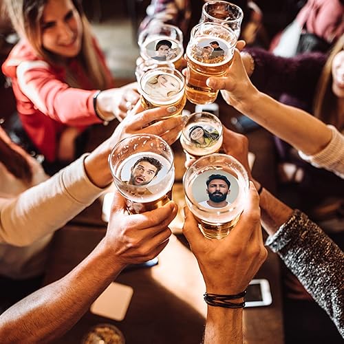 Miniatura 4 de Fotos comestibles personalizadas, adornos de bebida con foto personalizada (personalizado)