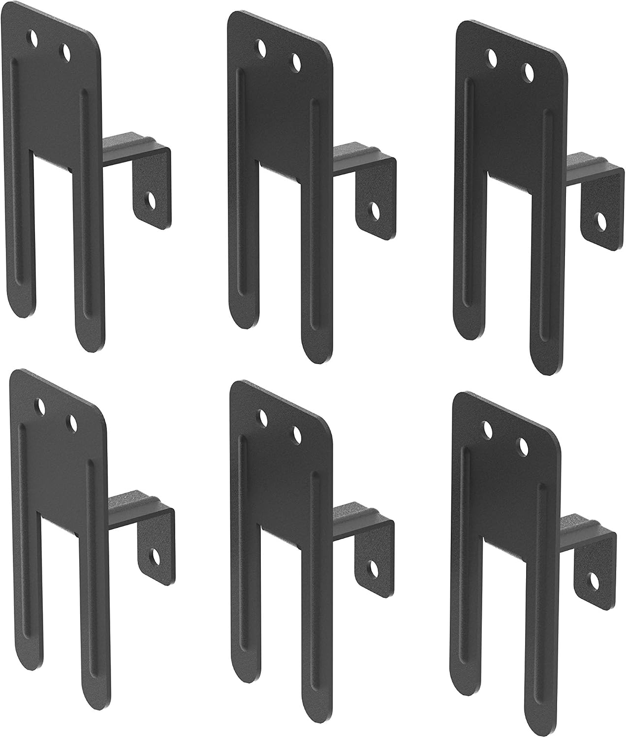 ZIYOO Non Slip Mattress Gaskets for Bed, Anti-Slip Baffle Fit for Metal Bed Frames, 6 PCS