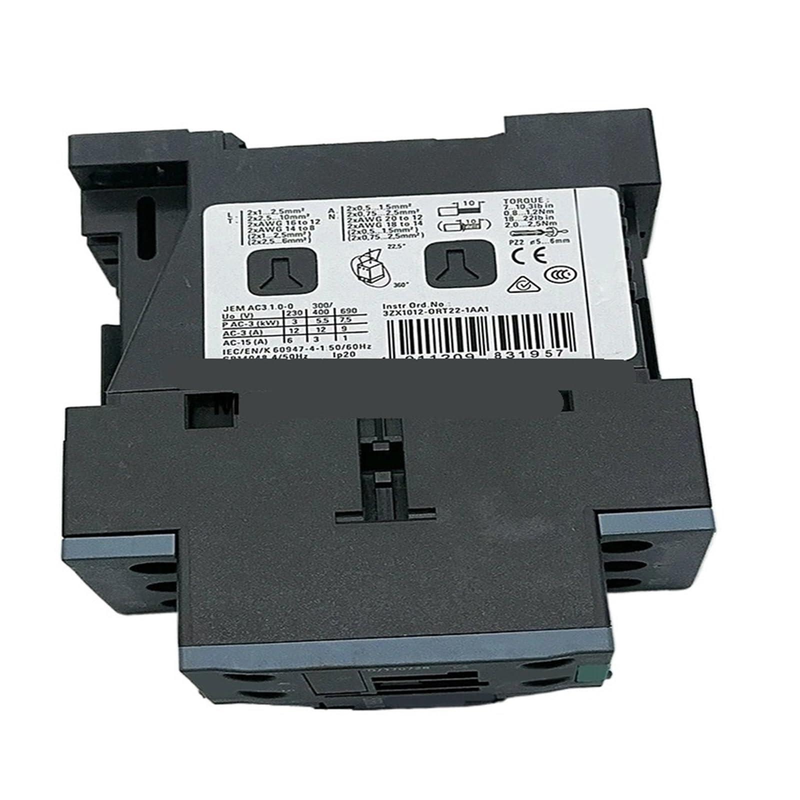 Contacteur 3RV2011-1FA10 pour eviter la surchauffe et reparer vos moteurs en panne