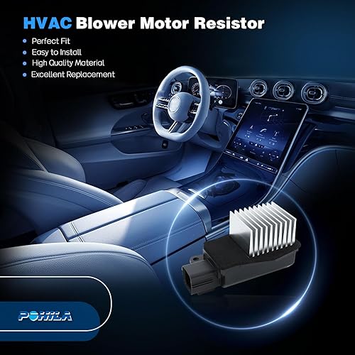 Miniatura 10 de Resistencia de motor de soplador compatible con 1K0959263A Volkswagen Jetta 2005-2014 Passat 2006-2010 Tiguan 2009-2017 Beetle Golf CC Eos GTI R32